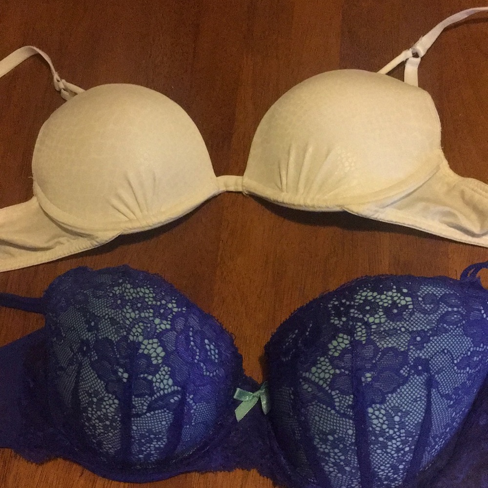 Two bras